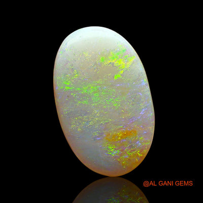 3.40 Cts Natural Australian Fire Opal Loose Gemstone Oval Cabochon 14x9x3 mm AC-647