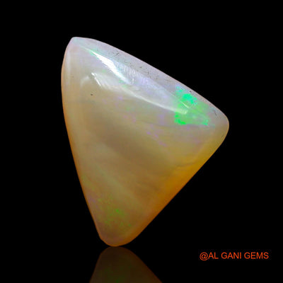 4.00 Cts Unheated Australian Fire Opal Loose Gemstone Trillion Cabochon Natural 14x10x4 mm AC-648
