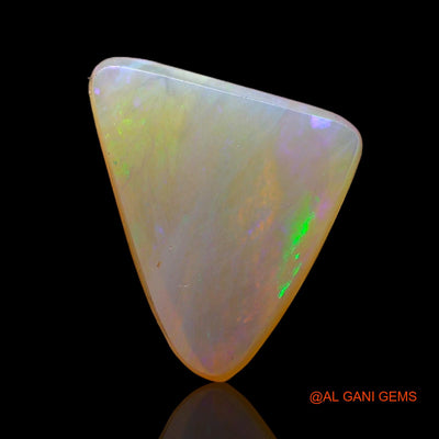 4.00 Cts Unheated Australian Fire Opal Loose Gemstone Trillion Cabochon Natural 14x10x4 mm AC-648