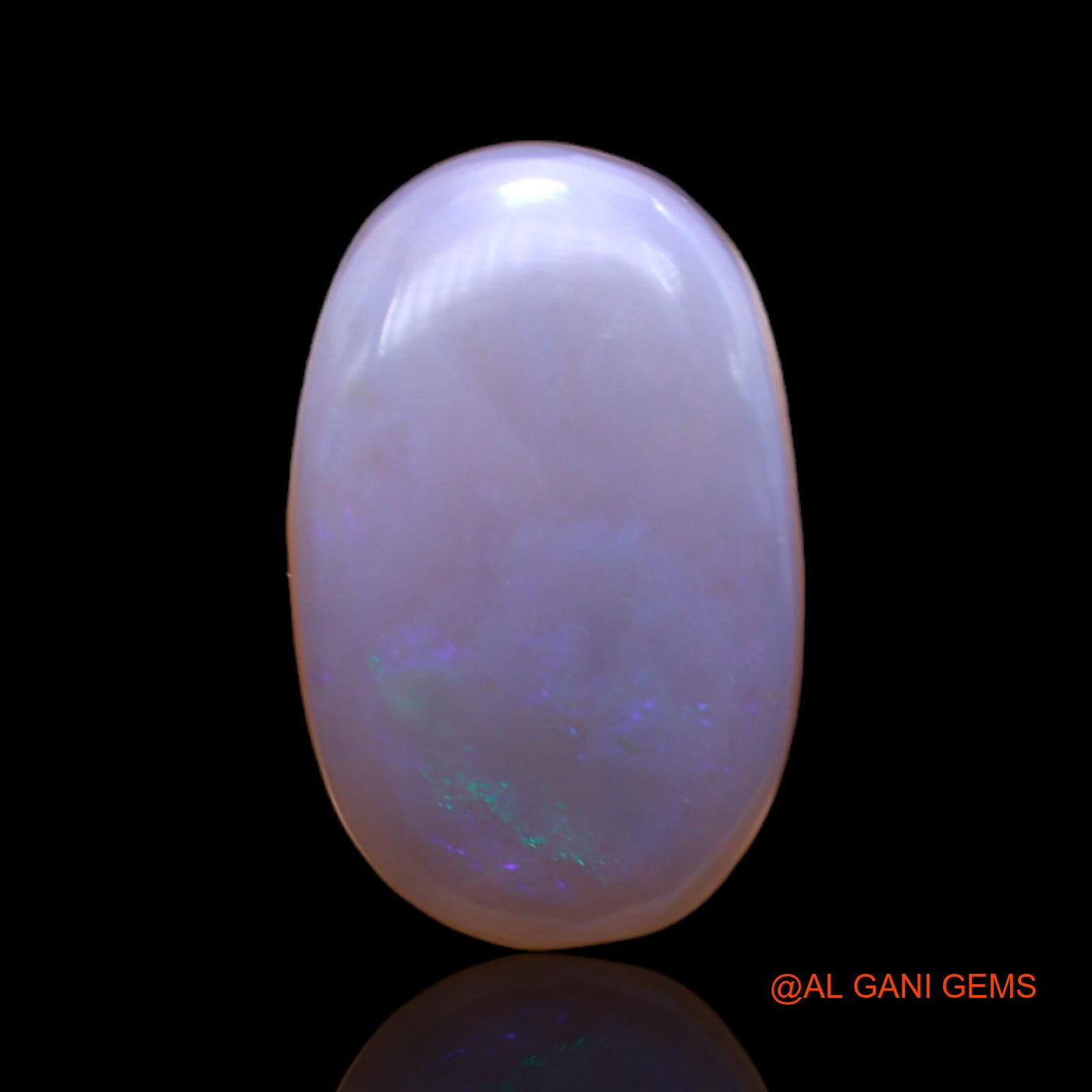 Natural Fire Opal Gemstone 11.00 Cts Loose Oval Cabochon From Australia 19x12x6 mm AC-64