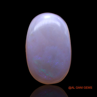 Natural Fire Opal Gemstone 11.00 Cts Loose Oval Cabochon From Australia 19x12x6 mm AC-64