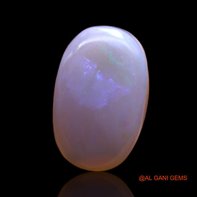 Natural Fire Opal Gemstone 11.00 Cts Loose Oval Cabochon From Australia 19x12x6 mm AC-64