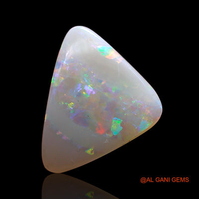 2.75 Cts Natural Australian Fire Opal Trillion Cabochon Loose Gemstone For Jewelry 13x10x3 mm AC-652