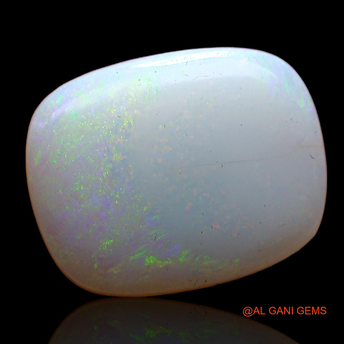 3.00 Cts Natural Australian Fire Opal Loose Gemstone Oval Cabochon 13x10x3 mm AC-653