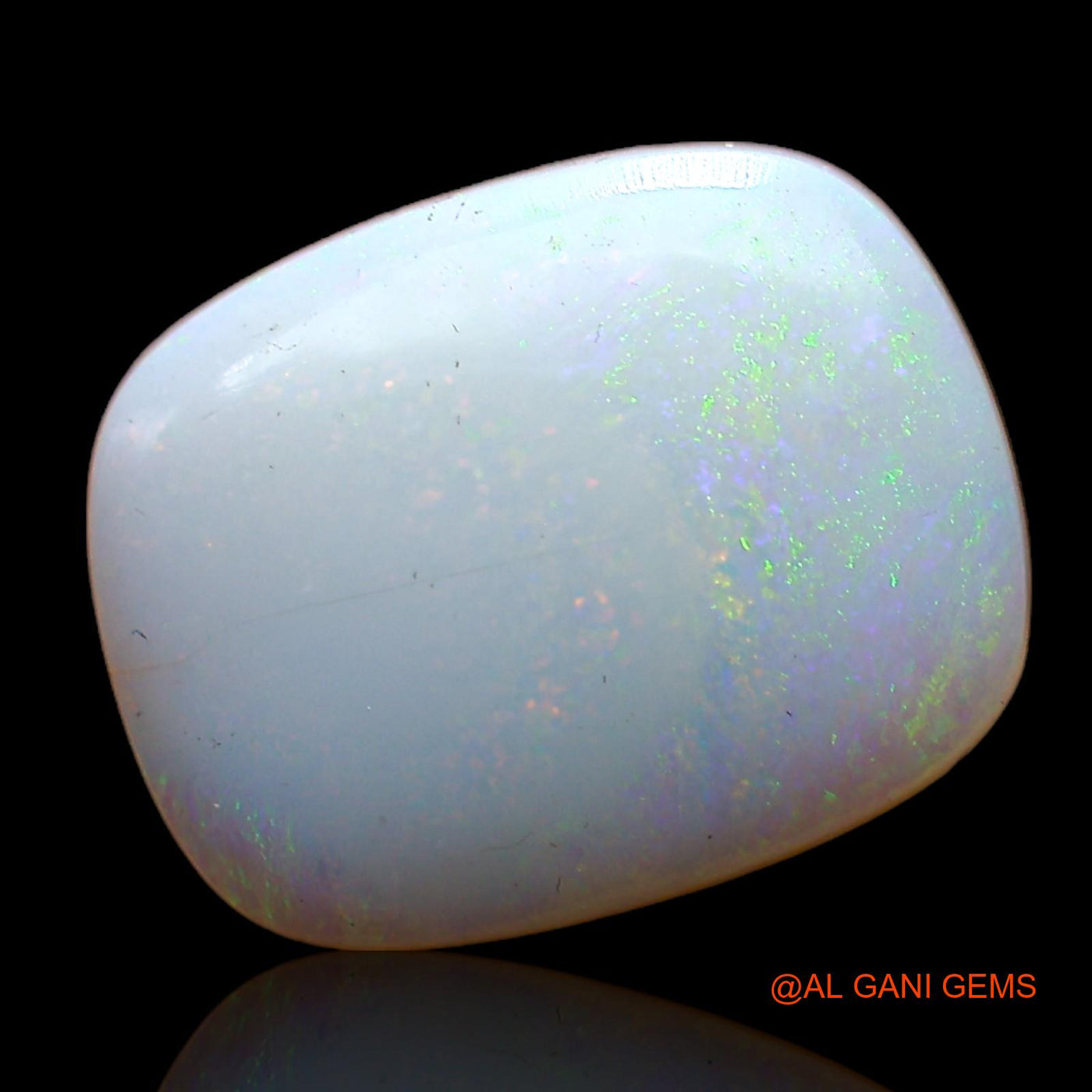 3.00 Cts Natural Australian Fire Opal Loose Gemstone Oval Cabochon 13x10x3 mm AC-653