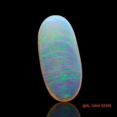 2.00 Cts Natural Australian Fire Opal Loose Gemstone Oval Cabochon 15x7x2 mm AC-656