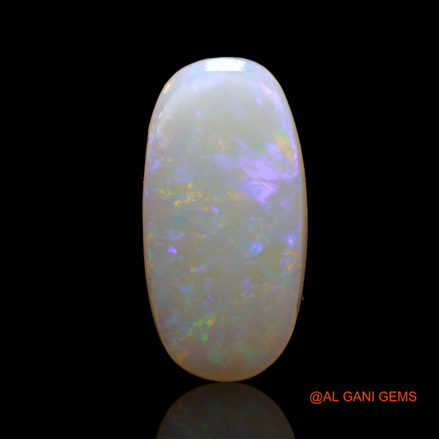 2.60 Cts Natural Australian Fire Opal Oval Cabochon Loose Gemstone For Jewelry 15x7x3 mm AC-658