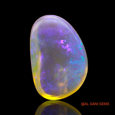 4.10 Cts Natural Australian Fire Opal Loose Gemstone Fancy Cabochon 14x9x4 mm AC-659