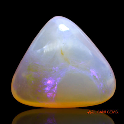 8.00 Cts Unheated Australian Fire Opal Loose Gemstone Trillion Cabochon Natural 15x15x6 mm AC-65