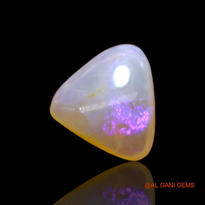 8.00 Cts Unheated Australian Fire Opal Loose Gemstone Trillion Cabochon Natural 15x15x6 mm AC-65