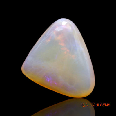 8.00 Cts Unheated Australian Fire Opal Loose Gemstone Trillion Cabochon Natural 15x15x6 mm AC-65