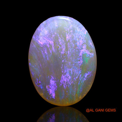 2.30 Cts Natural Australian Fire Opal Oval Cabochon Loose Gemstone For Jewelry 14x10x2 mm AC-661