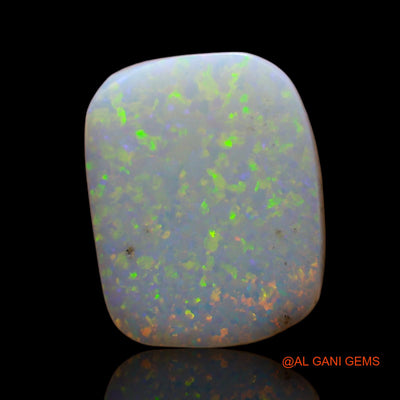 3.20 Cts Natural Australian Fire Opal Loose Gemstone Oval Cabochon 12x10x3 mm AC-662