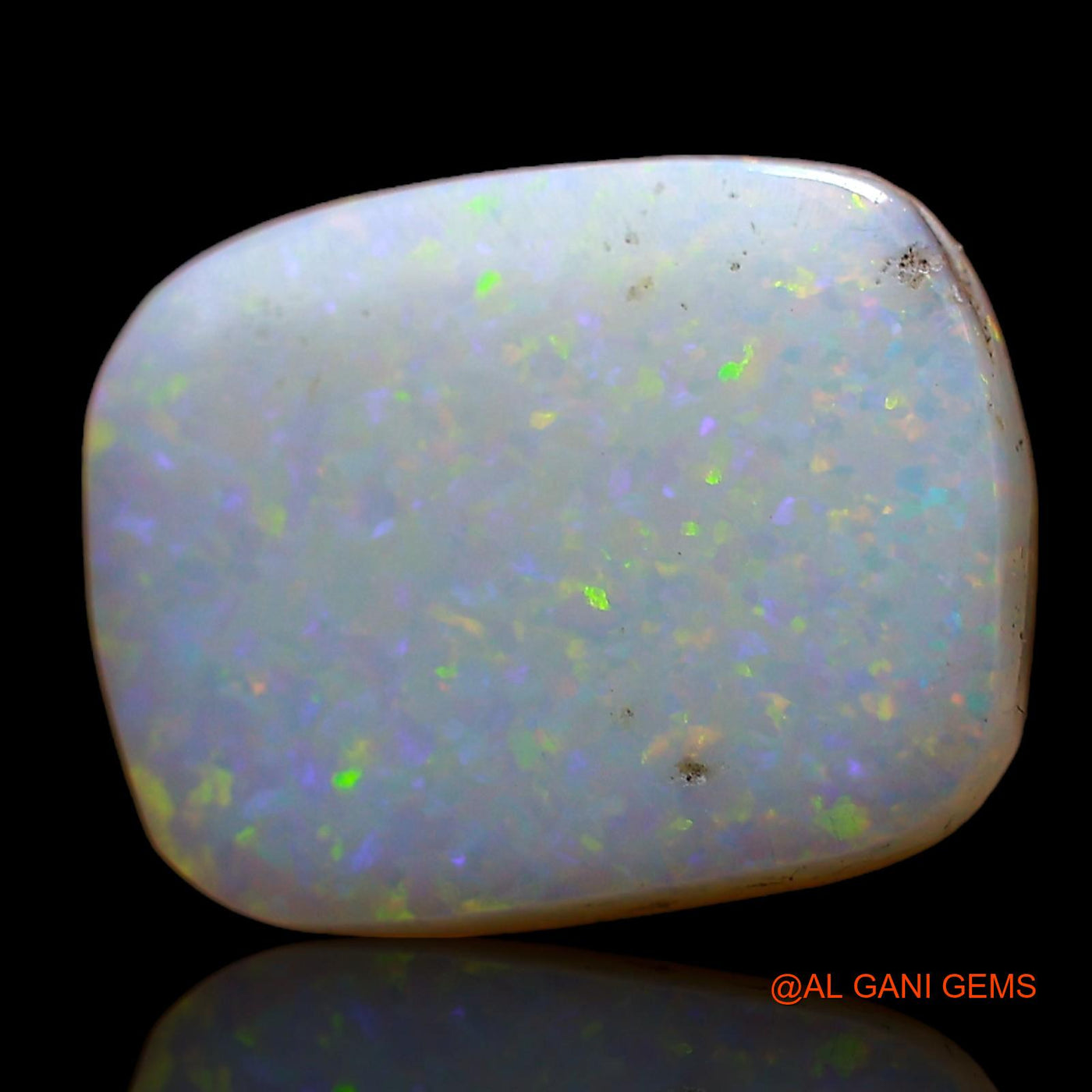 3.20 Cts Natural Australian Fire Opal Loose Gemstone Oval Cabochon 12x10x3 mm AC-662