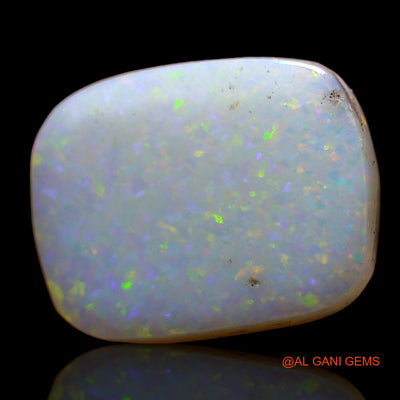 3.20 Cts Natural Australian Fire Opal Loose Gemstone Oval Cabochon 12x10x3 mm AC-662