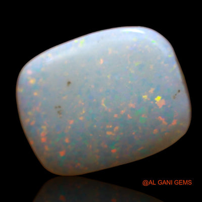 3.20 Cts Natural Australian Fire Opal Loose Gemstone Oval Cabochon 12x10x3 mm AC-662