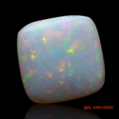 Natural Untreated Fire Opal Loose Gemstone Square Cabochon From Australia 2.90 Cts 11x10x3 mm AC-665