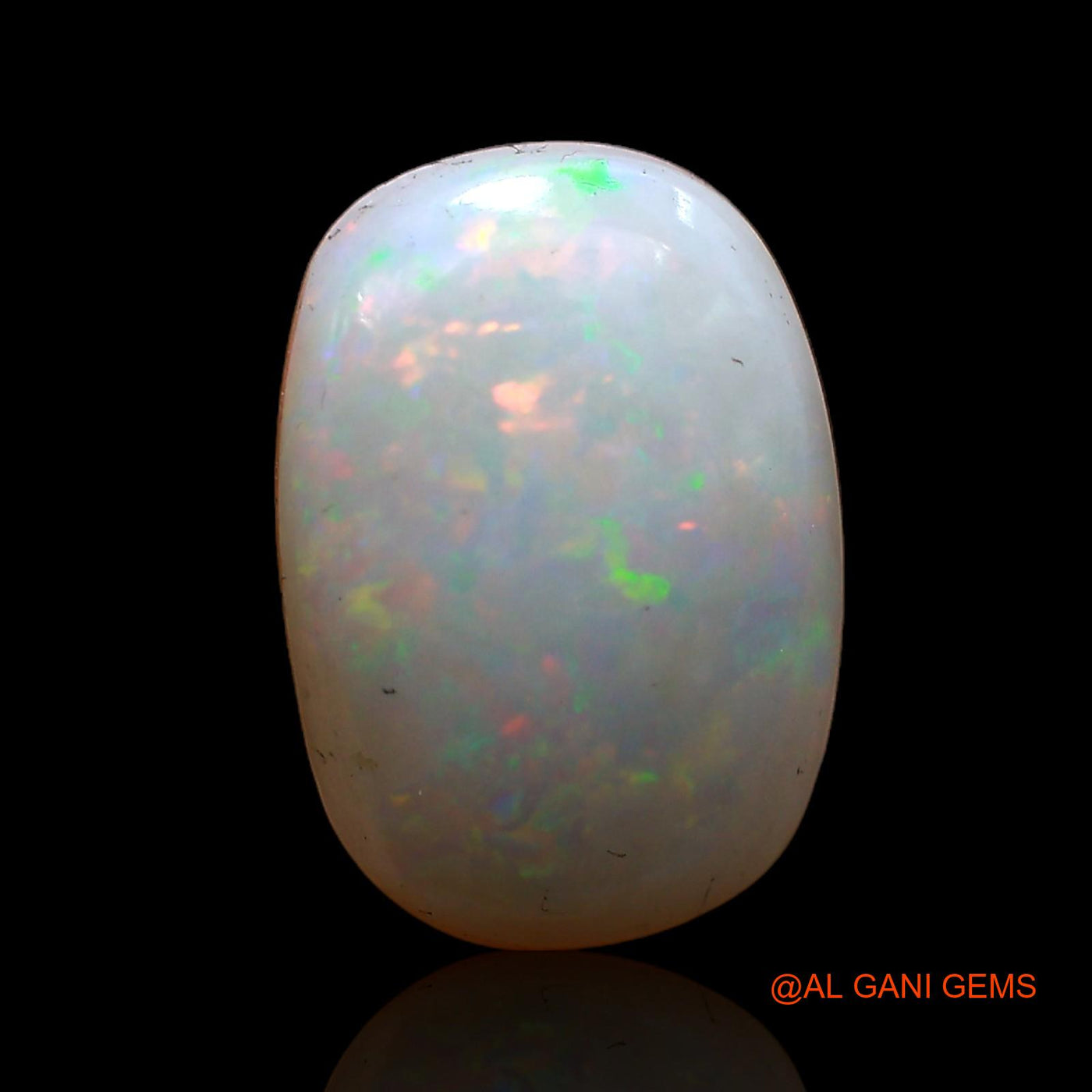 3.00 Cts Unheated Australian Fire Opal Loose Gemstone Oval Cabochon Natural 13x9x4 mm AC-666