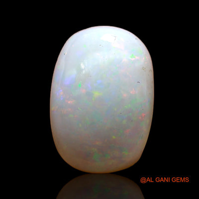 3.00 Cts Unheated Australian Fire Opal Loose Gemstone Oval Cabochon Natural 13x9x4 mm AC-666