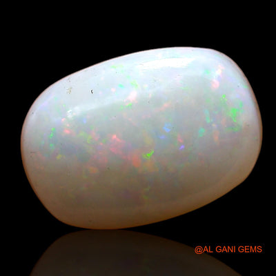3.00 Cts Unheated Australian Fire Opal Loose Gemstone Oval Cabochon Natural 13x9x4 mm AC-666