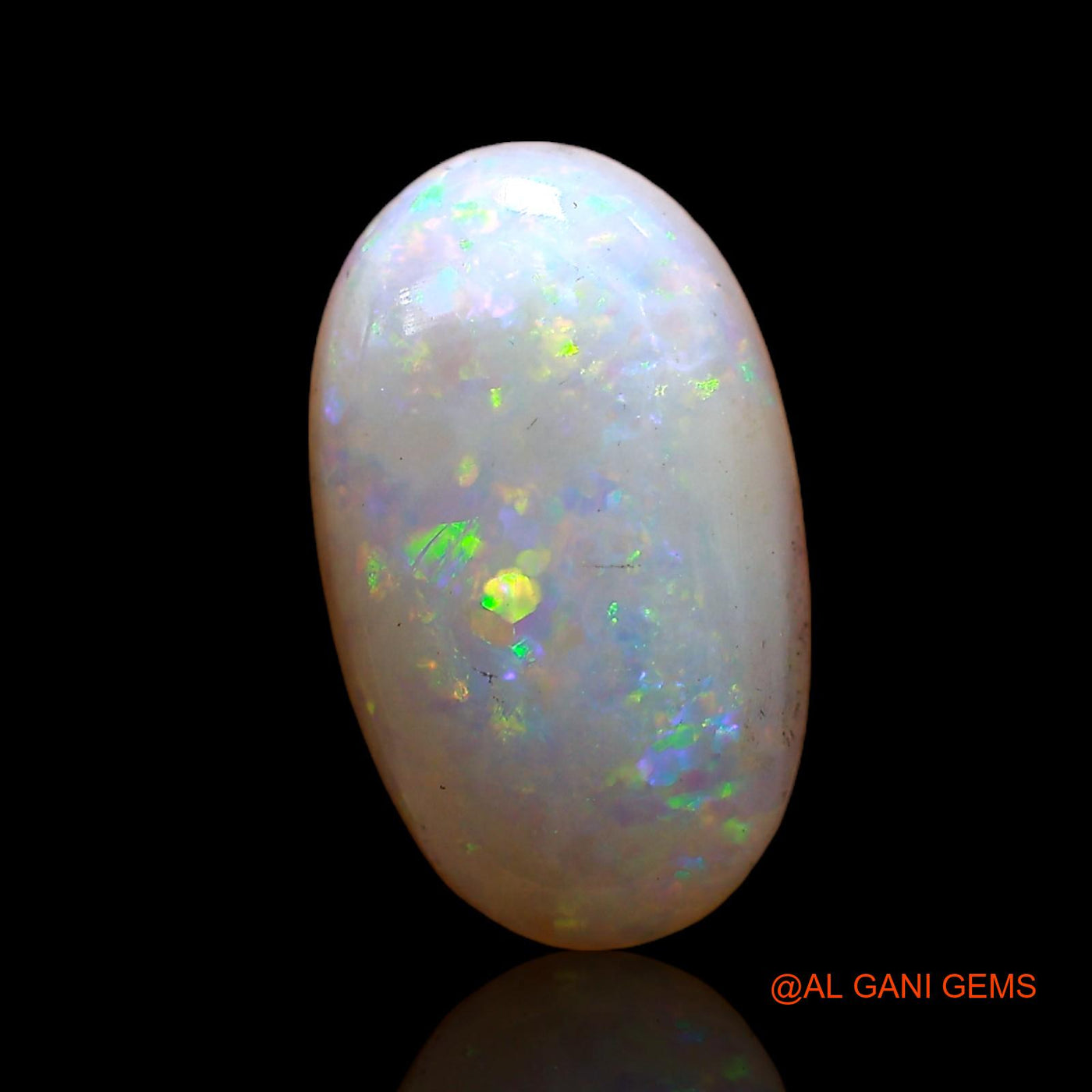 2.10 Cts Natural Australian Fire Opal Oval Cabochon Loose Gemstone For Jewelry 13x8x3 mm AC-668