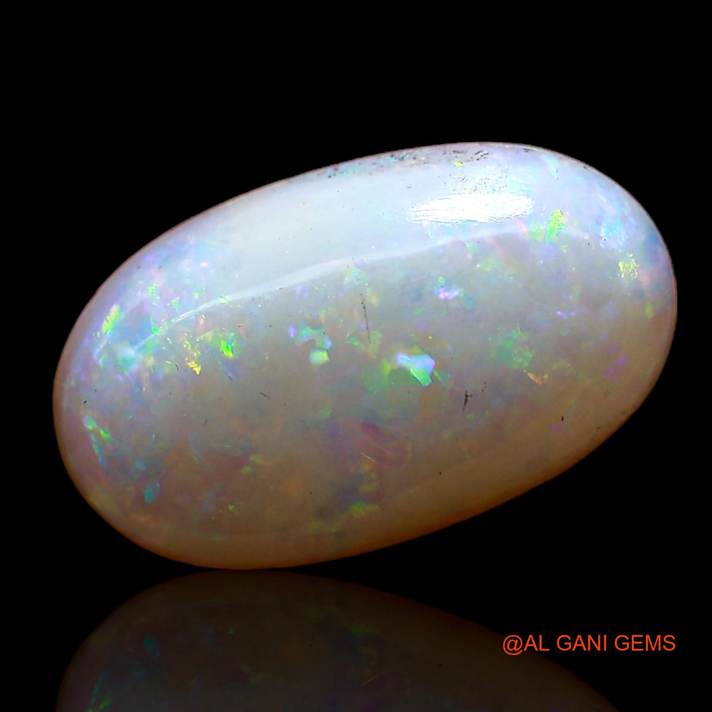 2.10 Cts Natural Australian Fire Opal Oval Cabochon Loose Gemstone For Jewelry 13x8x3 mm AC-668