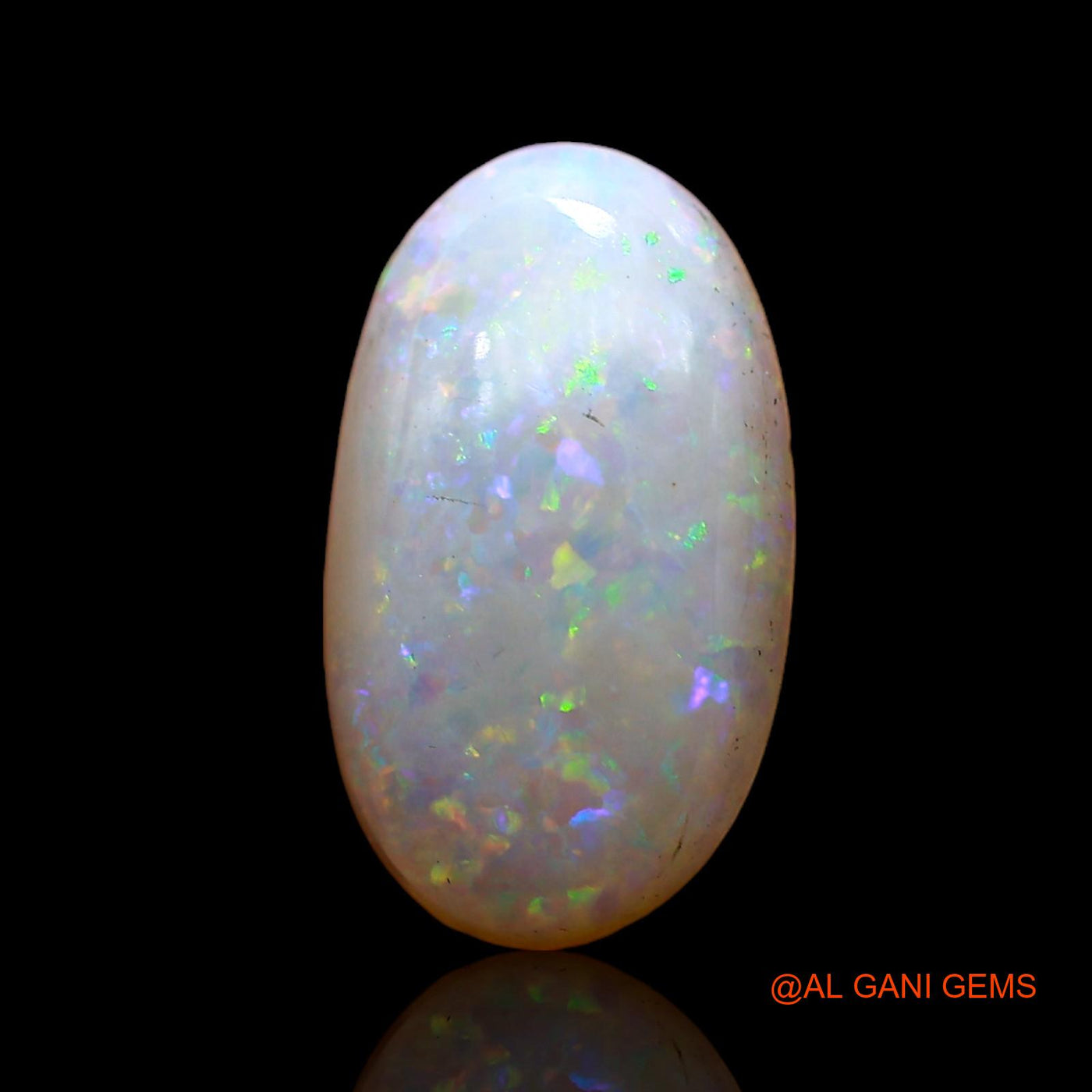 2.10 Cts Natural Australian Fire Opal Oval Cabochon Loose Gemstone For Jewelry 13x8x3 mm AC-668