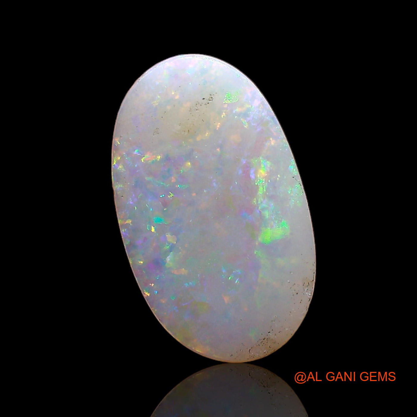 2.10 Cts Natural Australian Fire Opal Oval Cabochon Loose Gemstone For Jewelry 13x8x3 mm AC-668