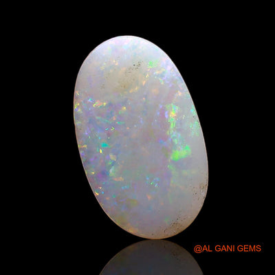 2.10 Cts Natural Australian Fire Opal Oval Cabochon Loose Gemstone For Jewelry 13x8x3 mm AC-668
