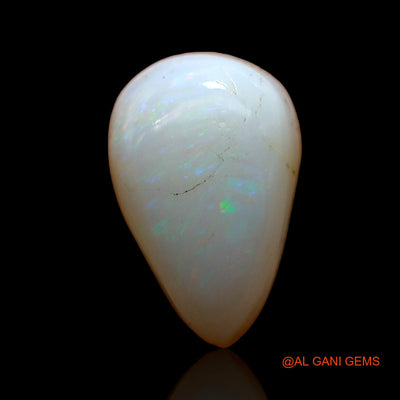 3.60 Cts Natural Australian Fire Opal Pear Cabochon Loose Gemstone For Jewelry 13x8x5 mm AC-669