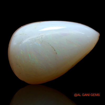 3.60 Cts Natural Australian Fire Opal Pear Cabochon Loose Gemstone For Jewelry 13x8x5 mm AC-669