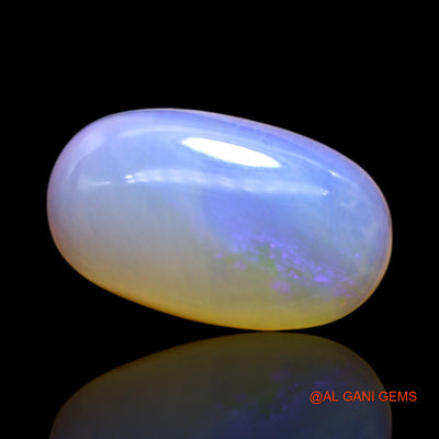 Natural Untreated Fire Opal Loose Gemstone Oval Cabochon From Australia 8.00 Cts 19x11x6 mm AC-66