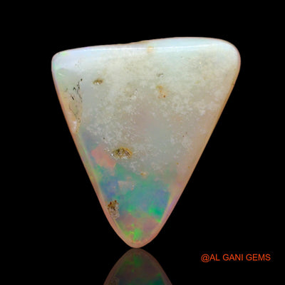 2.50 Cts Natural Australian Fire Opal Trillion Cabochon Loose Gemstone For Jewelry 13x10x3 mm AC-672