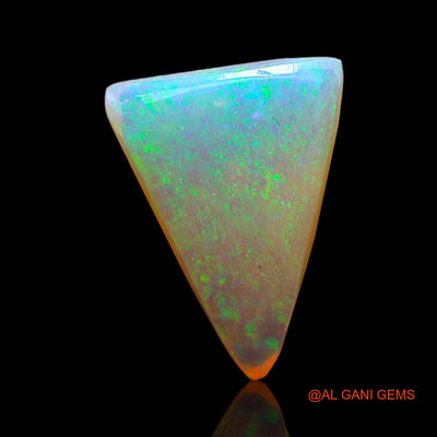 2.10 Cts Natural Australian Fire Opal Loose Gemstone Trillion Cabochon 12x9x3 mm AC-673