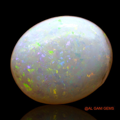 3.20 Cts Natural Australian Fire Opal Loose Gemstone Oval Cabochon 12x10x4 mm AC-674