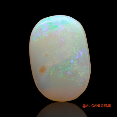 3.50 Cts Natural Australian Fire Opal Oval Cabochon Loose Gemstone For Jewelry 13x9x4 mm AC-676