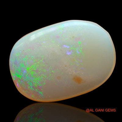 3.50 Cts Natural Australian Fire Opal Oval Cabochon Loose Gemstone For Jewelry 13x9x4 mm AC-676