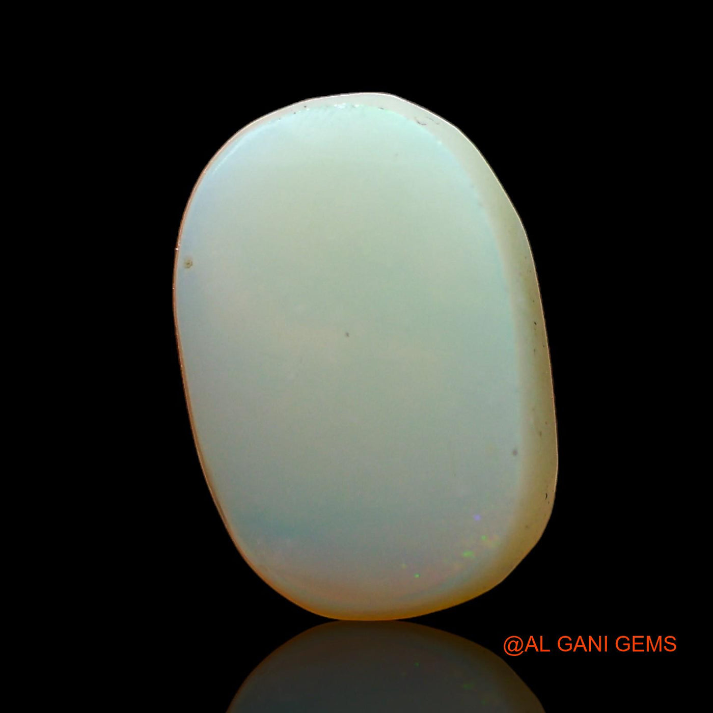 3.50 Cts Natural Australian Fire Opal Oval Cabochon Loose Gemstone For Jewelry 13x9x4 mm AC-676