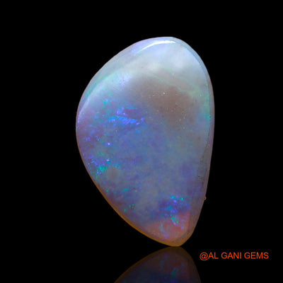 2.30 Cts Natural Australian Fire Opal Loose Gemstone Fancy Cabochon 14x9x2 mm AC-677