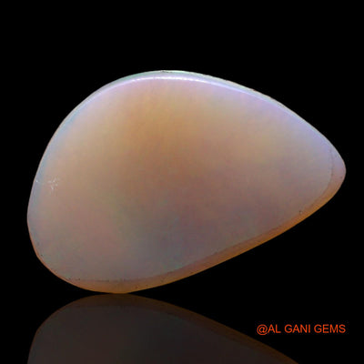 2.30 Cts Natural Australian Fire Opal Loose Gemstone Fancy Cabochon 14x9x2 mm AC-677