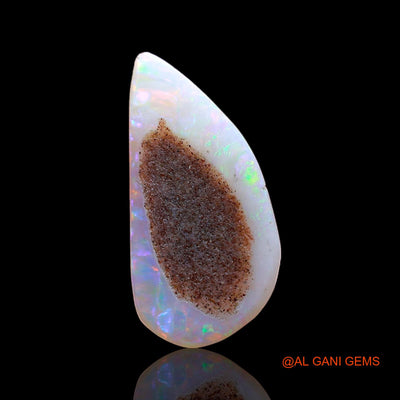 2.00 Cts Natural Australian Fire Opal Fancy Cabochon Loose Gemstone For Jewelry 15x7x3 mm AC-679