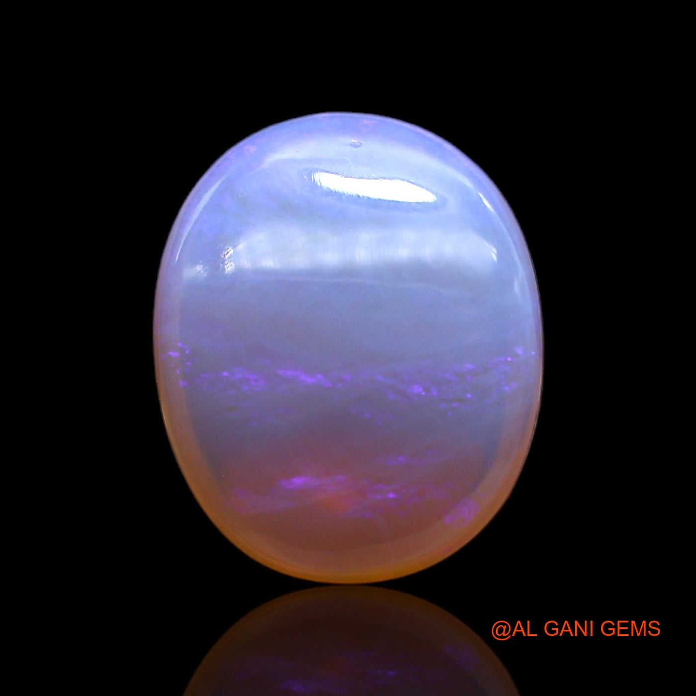 9.00 Cts Unheated Australian Fire Opal Loose Gemstone Oval Cabochon Natural 17x14x6 mm AC-67