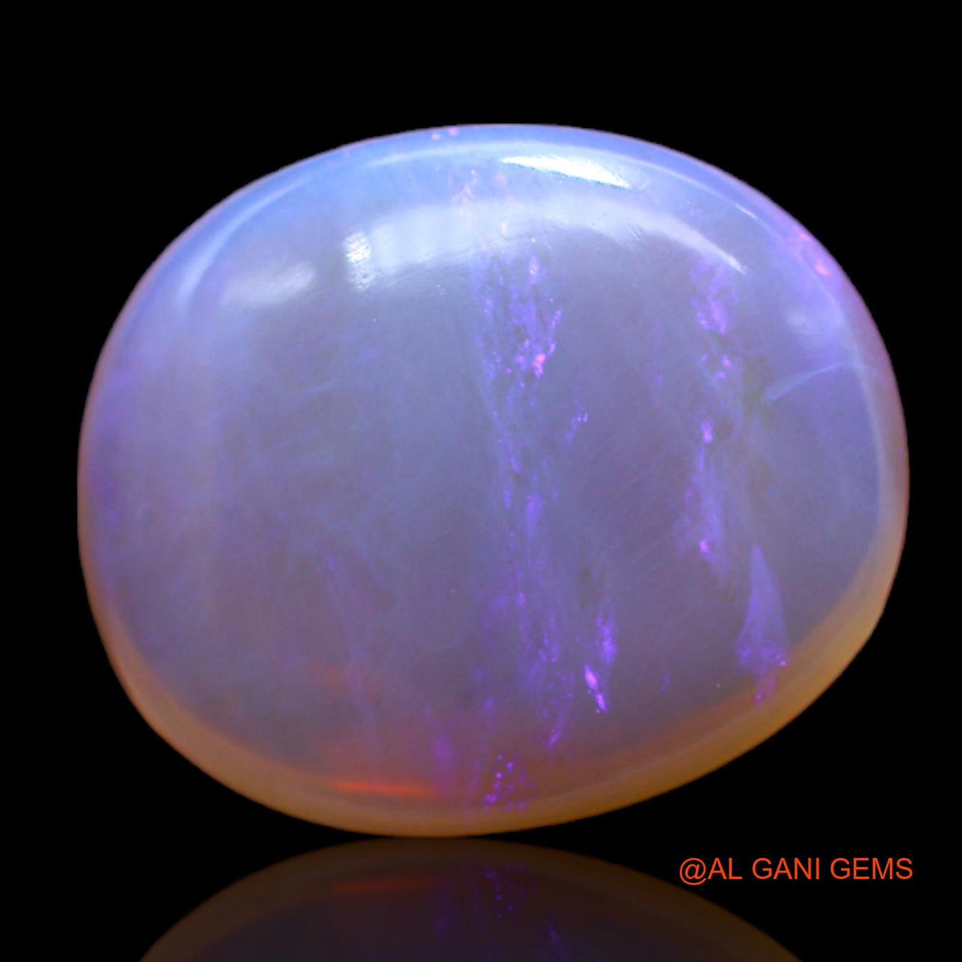 9.00 Cts Unheated Australian Fire Opal Loose Gemstone Oval Cabochon Natural 17x14x6 mm AC-67