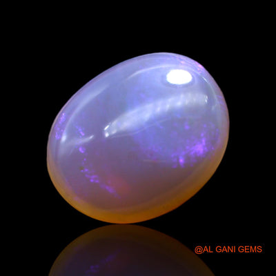 9.00 Cts Unheated Australian Fire Opal Loose Gemstone Oval Cabochon Natural 17x14x6 mm AC-67