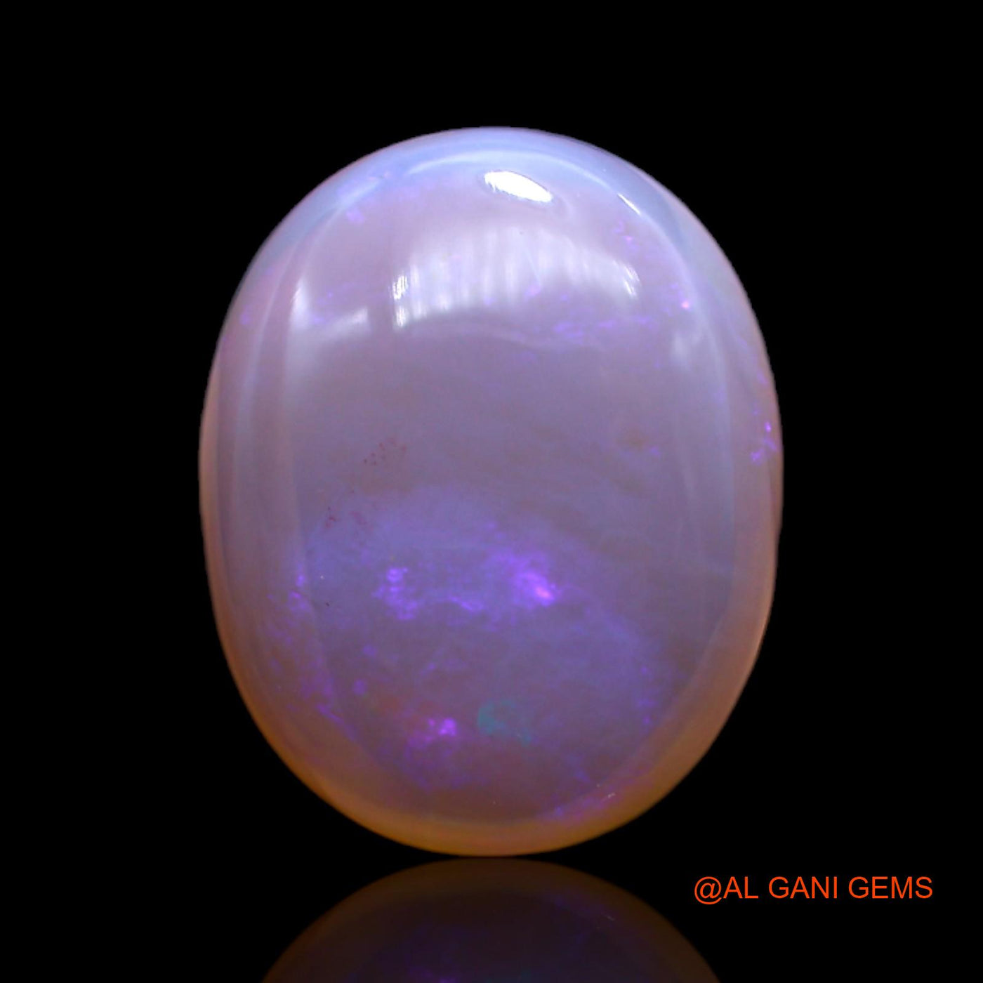 9.00 Cts Unheated Australian Fire Opal Loose Gemstone Oval Cabochon Natural 17x14x6 mm AC-67