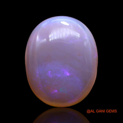 9.00 Cts Unheated Australian Fire Opal Loose Gemstone Oval Cabochon Natural 17x14x6 mm AC-67