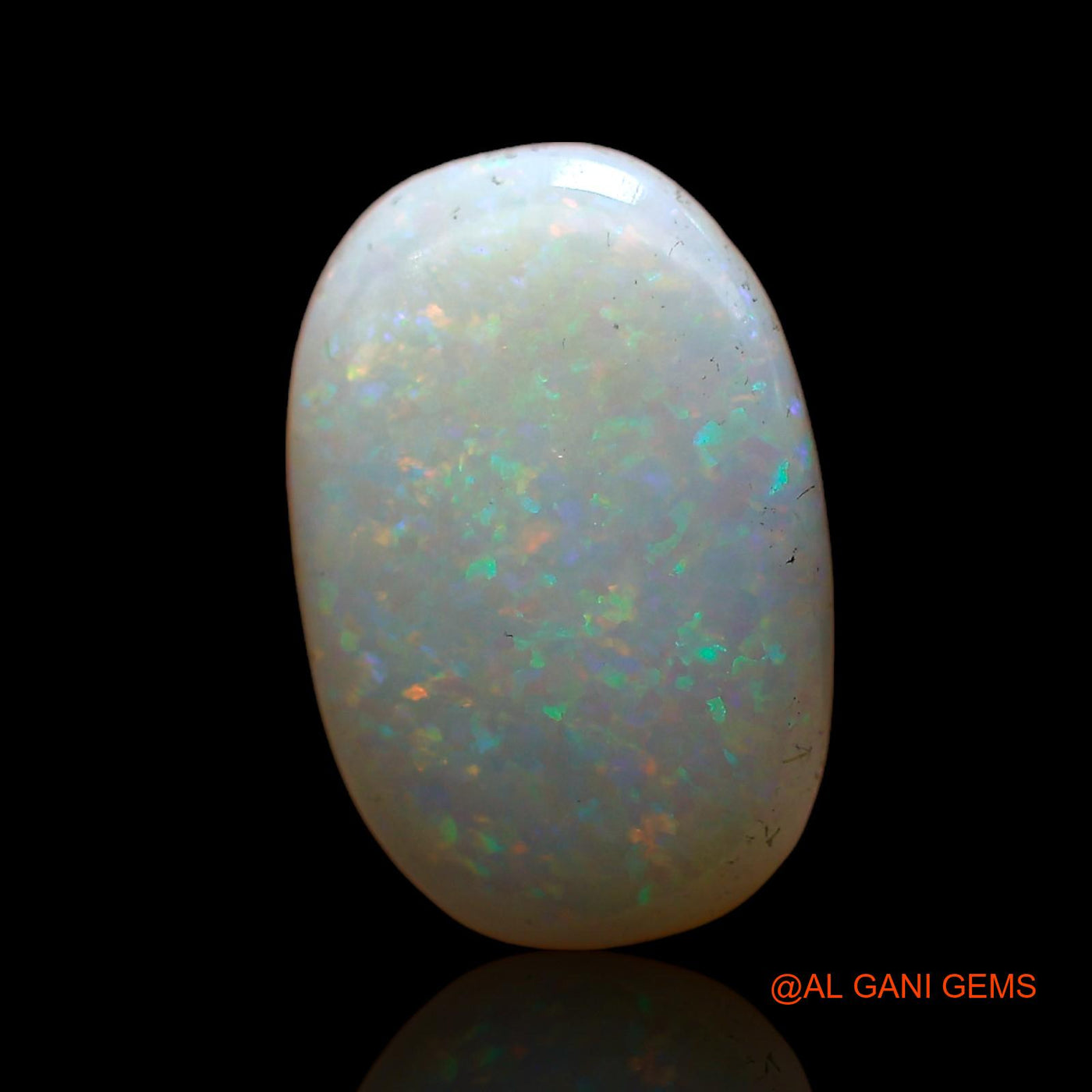 2.80 Cts Natural Australian Fire Opal Oval Cabochon Loose Gemstone For Jewelry 13x9x3 mm AC-683