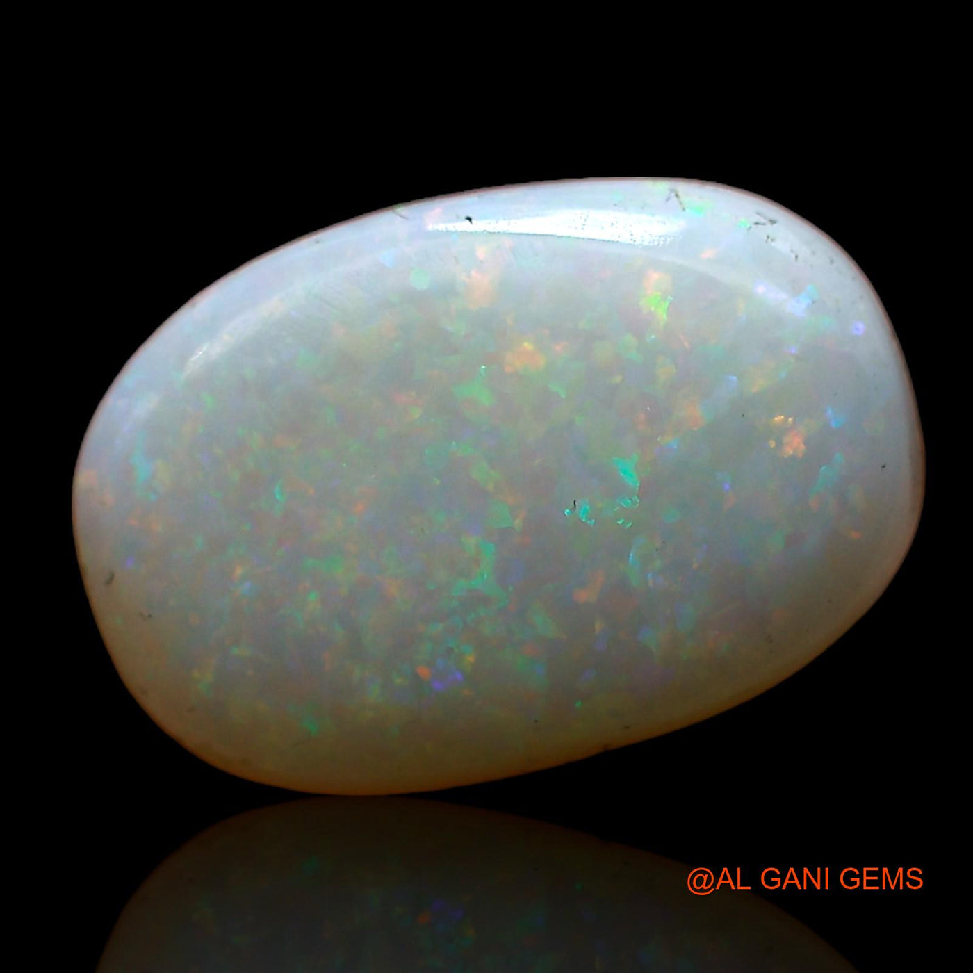 2.80 Cts Natural Australian Fire Opal Oval Cabochon Loose Gemstone For Jewelry 13x9x3 mm AC-683