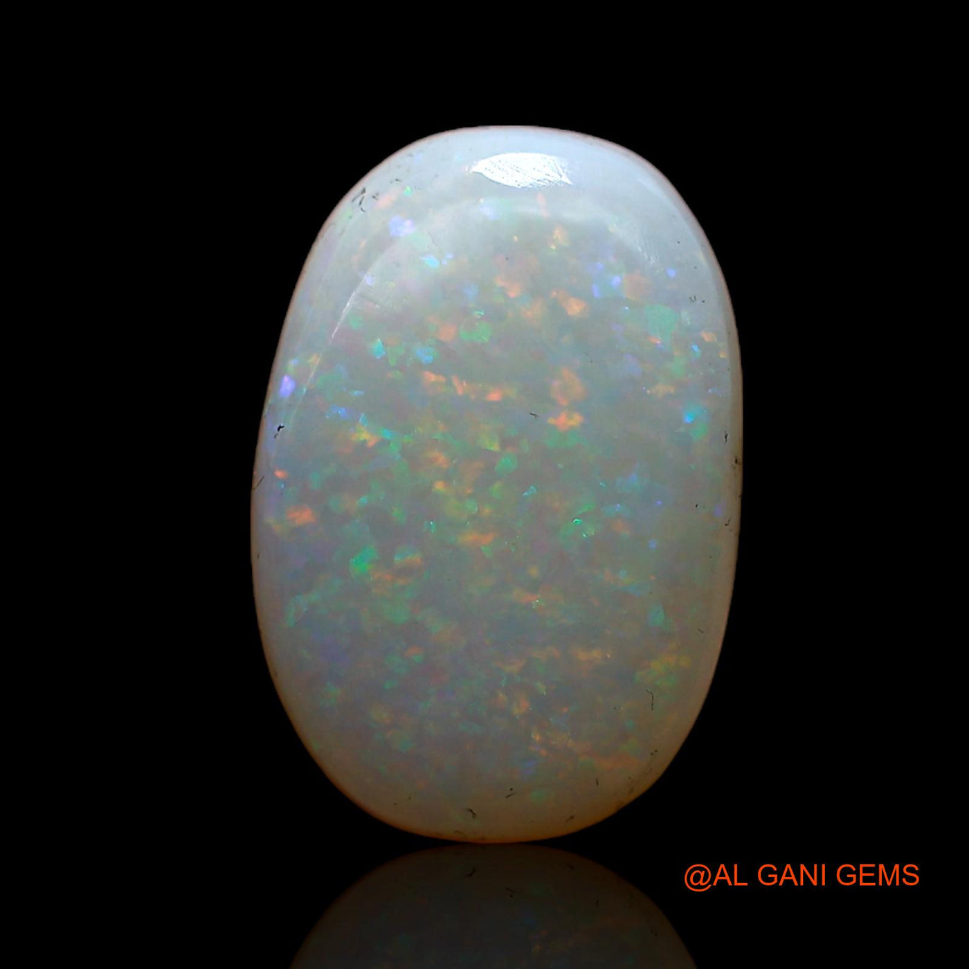2.80 Cts Natural Australian Fire Opal Oval Cabochon Loose Gemstone For Jewelry 13x9x3 mm AC-683