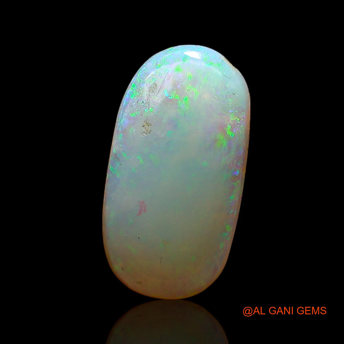 2.45 Cts Natural Australian Fire Opal Loose Gemstone Oval Cabochon 14x7x3 mm AC-687